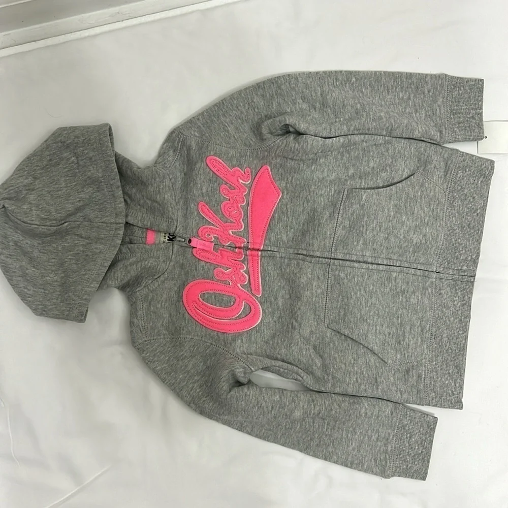 OshKosh B'Gosh Girls‎ Full Zip Logo Hoodie Size 4T